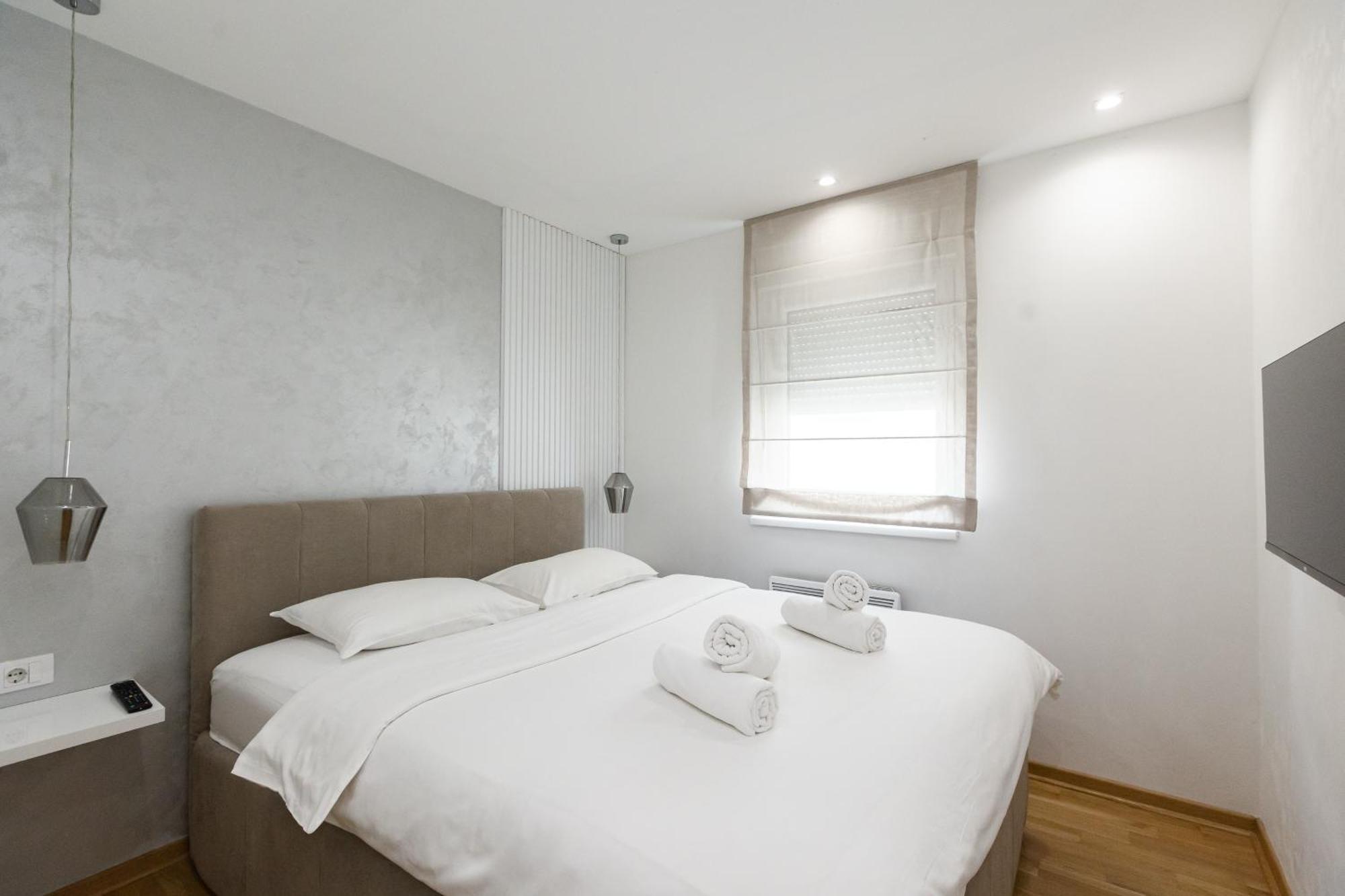 White Apartments Belgrád Szoba fotó